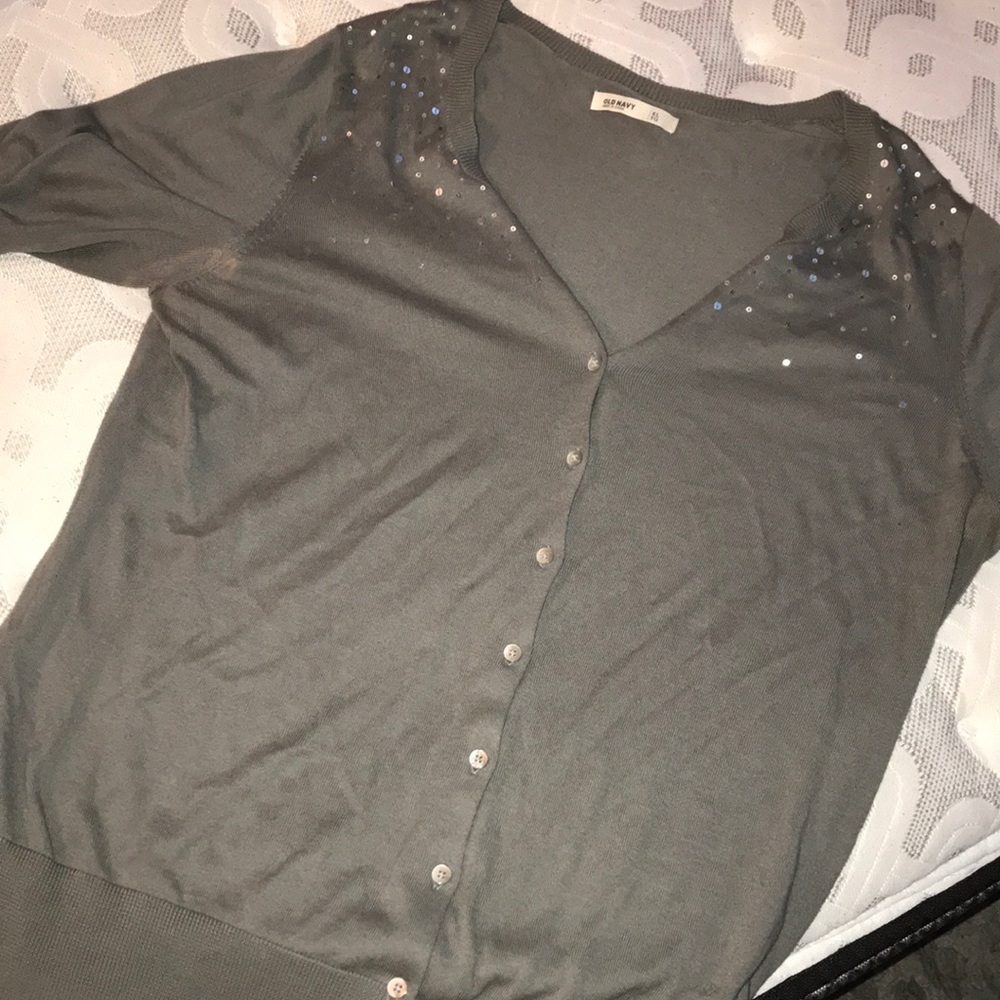 Old Navy Grey Cardigan